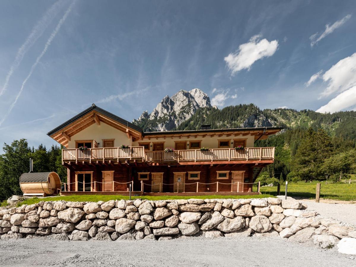 Naturparkresort Xeis Natur Apartments Johnsbach Extérieur photo