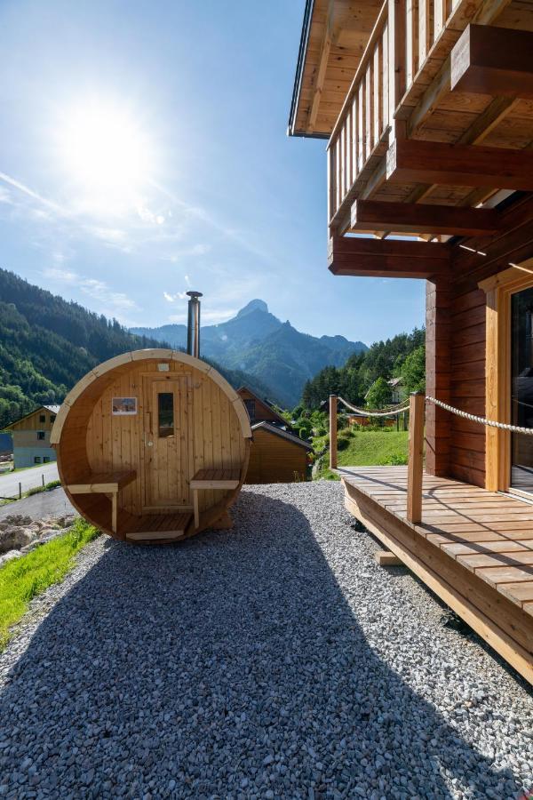 Naturparkresort Xeis Natur Apartments Johnsbach Extérieur photo